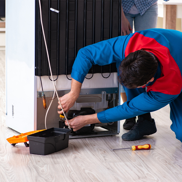 how much do you charge for refrigerator repair services in Muscotah Kansas